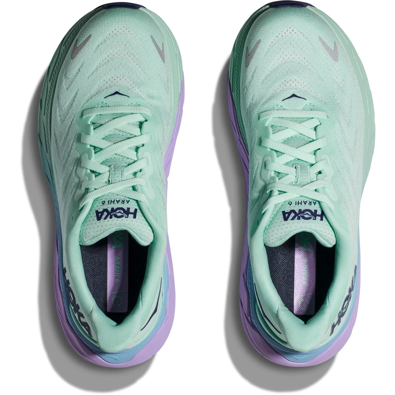 Hoka Arahi 6 Women's Running Shoes - Sunlit Ocean / Lilac Mist 7 Hoka Arahi 6 Women's Running Shoes - Sunlit Ocean / Lilac Mist - Image 7