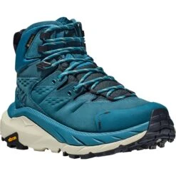 Hoka Kaha 2 GTX Hiking Shoes Women - Blue Coral / Blue Graphite