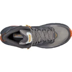 Hoka Trail Code GTX Hiking Shoes Men - Castlerock / Persimmon Orange -Outdoor Sports Store hoka trail code gtx hiking shoes castlerock persimmon orange 5 1327666