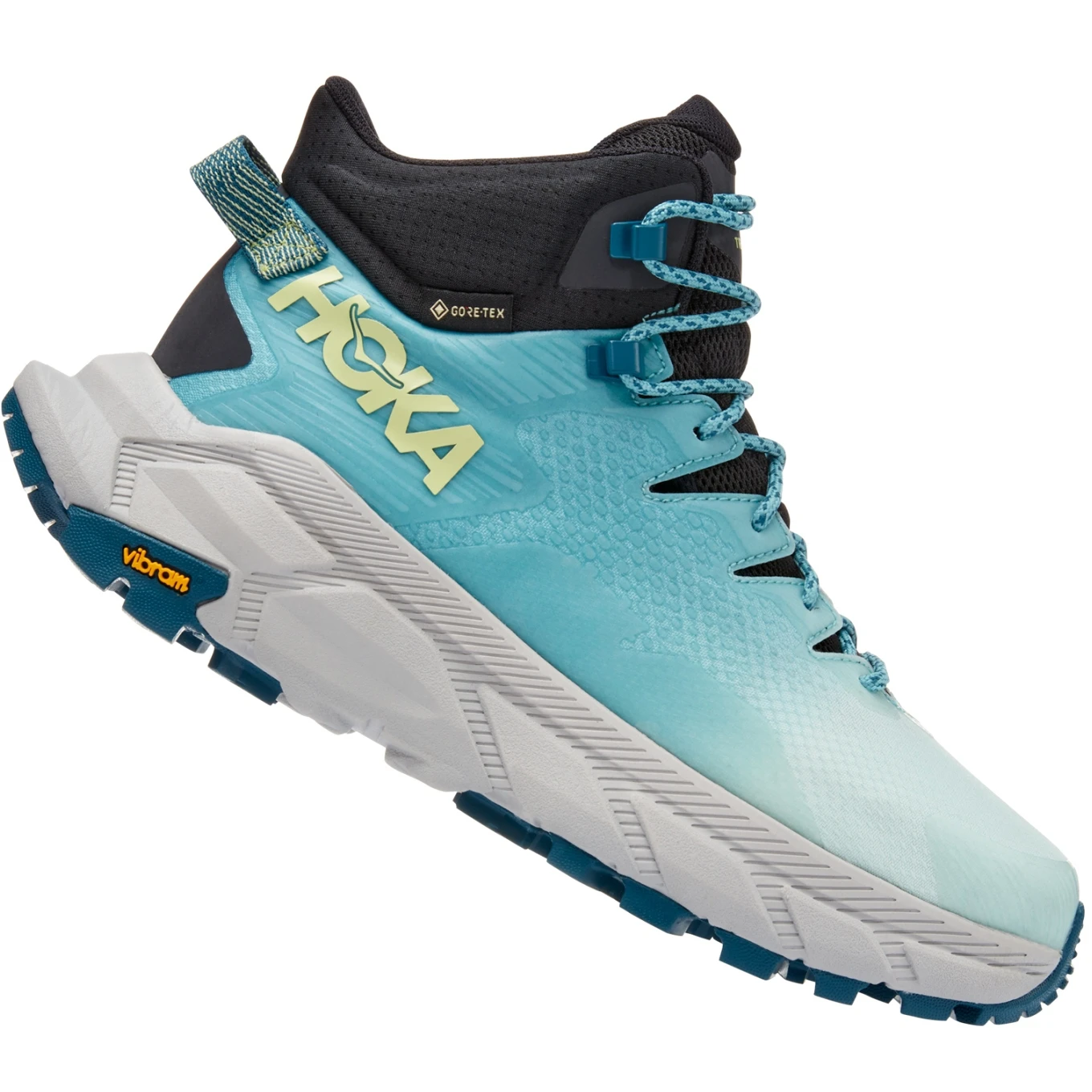 Hoka Trail Code GTX Hiking Shoes Women - Blue Glass / Coastal Shade 2 Hoka Trail Code GTX Hiking Shoes Women - Blue Glass / Coastal Shade - Image 2