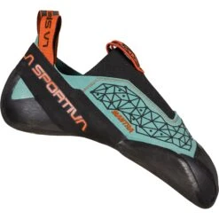 La Sportiva Mantra Climbing Shoes - Arctic/Flame