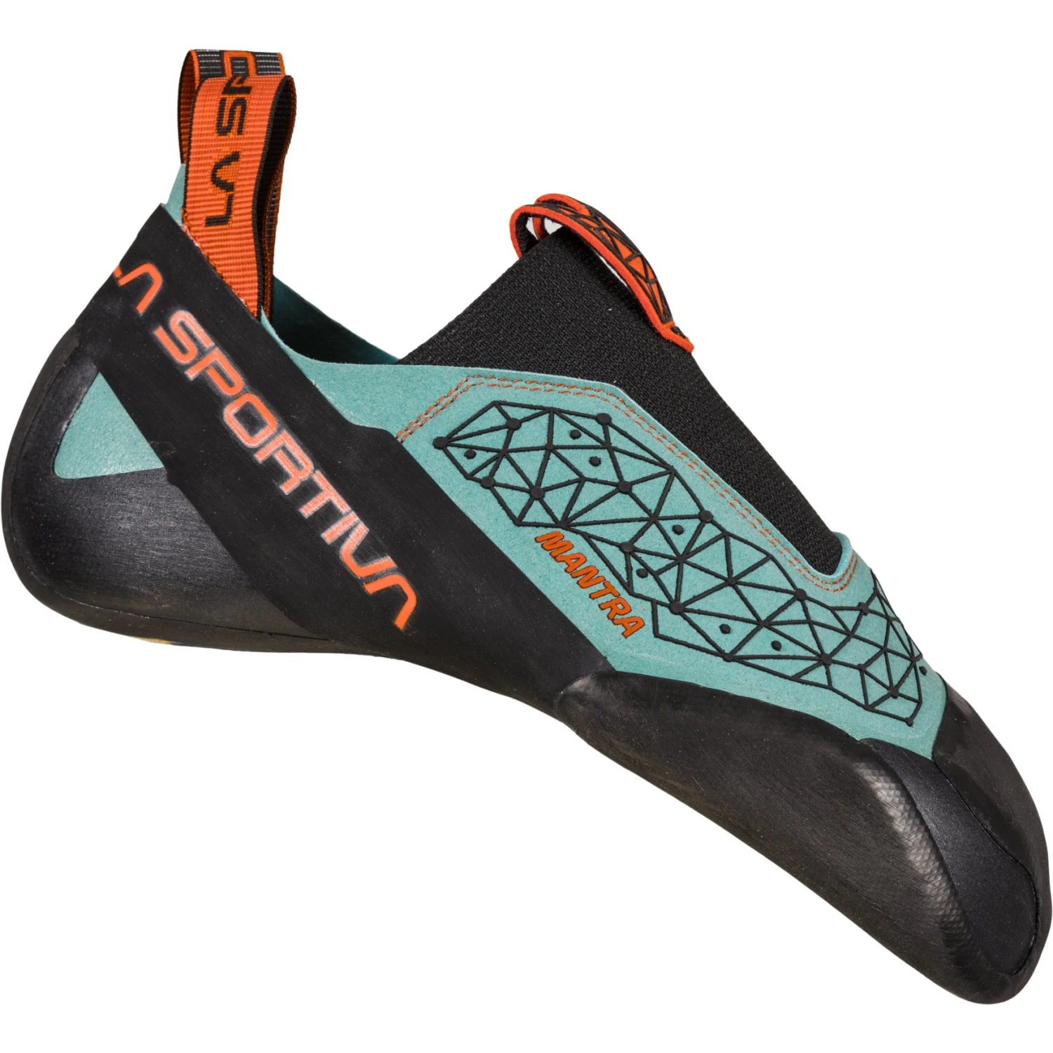 La Sportiva Mantra Climbing Shoes - Arctic/Flame 1 La Sportiva Mantra Climbing Shoes - Arctic/Flame