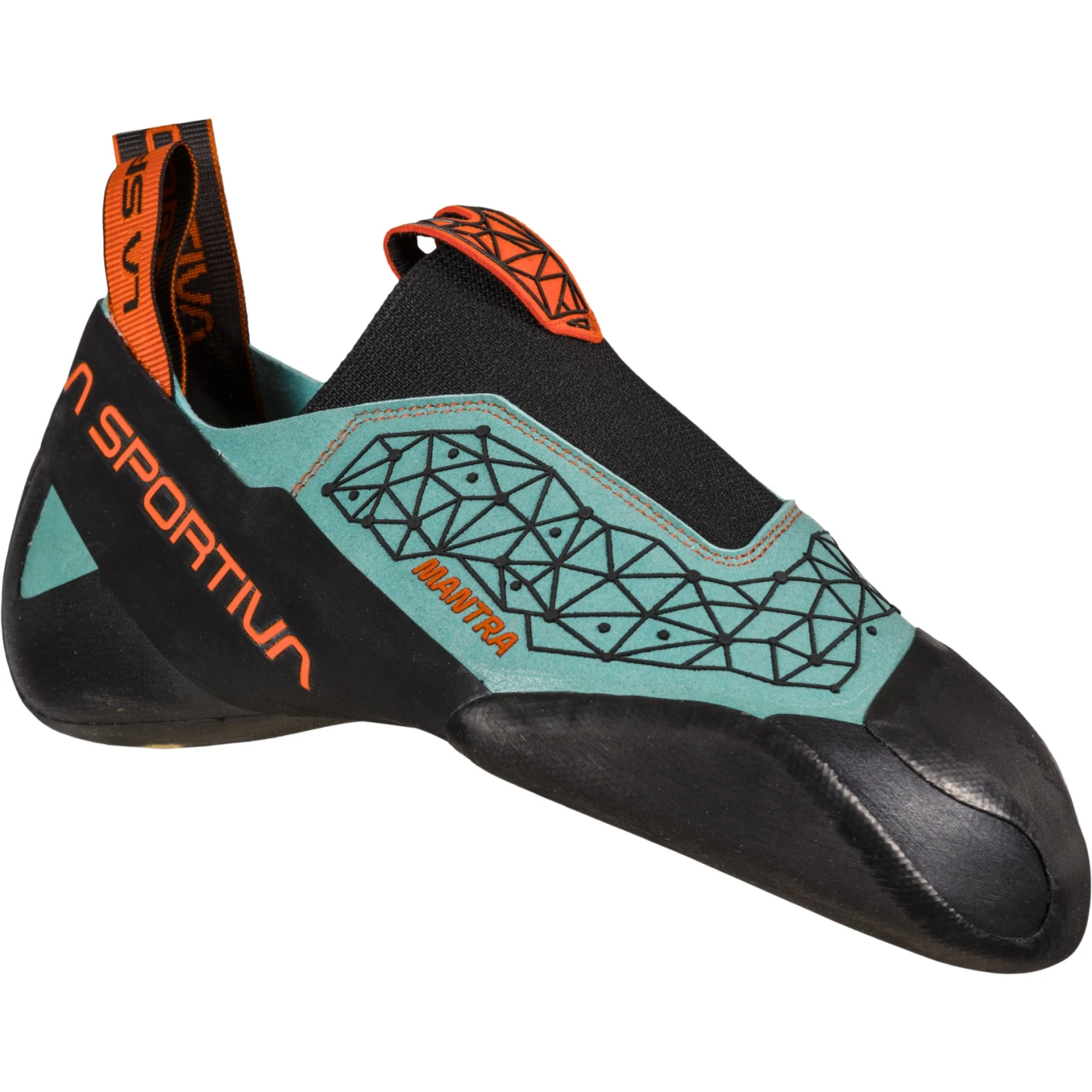 La Sportiva Mantra Climbing Shoes - Arctic/Flame 3 La Sportiva Mantra Climbing Shoes - Arctic/Flame - Image 3