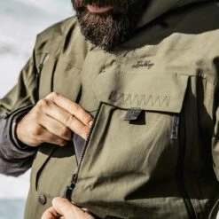 Lundhags Ocke Jacket - Forest Green/Charcoal 616 15 Lundhags Ocke Jacket - Forest Green/Charcoal 616 -Outdoor Sports Store lundhags ocke waterproof jacket forest green 616 2 1337257