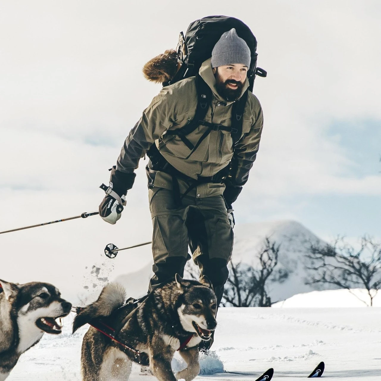 Lundhags Ocke Jacket - Forest Green/Charcoal 616 4 Lundhags Ocke Jacket - Forest Green/Charcoal 616 - Image 4