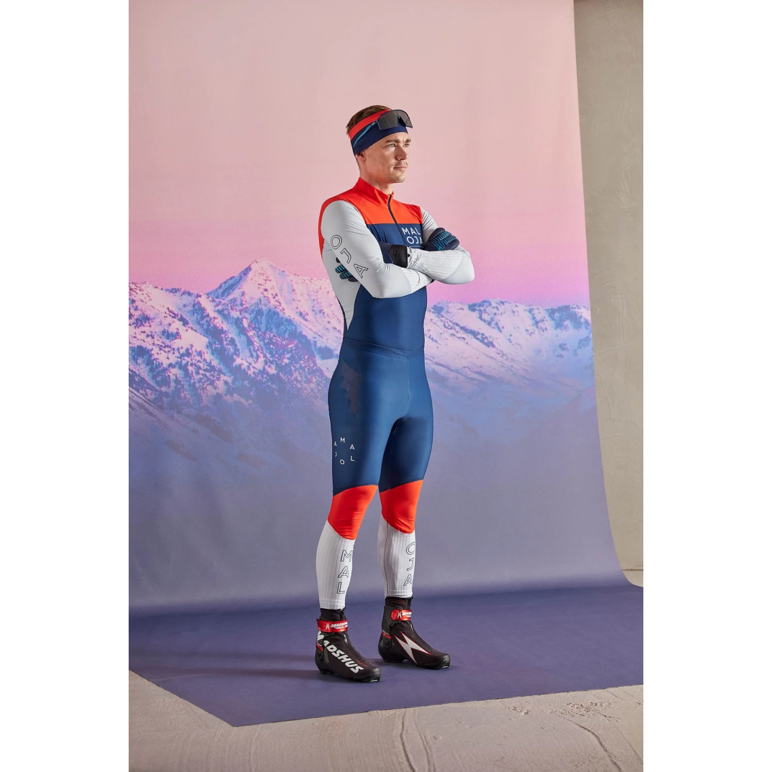 Maloja CastelfondoM. Nordic Race Aero Shirt - Midnight Multi 8618 34219 3 Maloja CastelfondoM. Nordic Race Aero Shirt - Midnight Multi 8618 34219 - Image 3