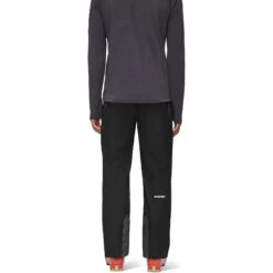 Mammut Stoney Hardshell Pants Men - Black-white -Outdoor Sports Store mammut stoney hardshell pants men black white 3 1323561