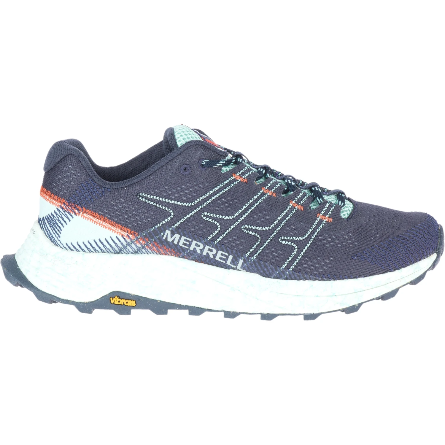 Merrell Moab Flight Women's Trail Running Shoes - Navy 1 Merrell Moab Flight Women's Trail Running Shoes - Navy