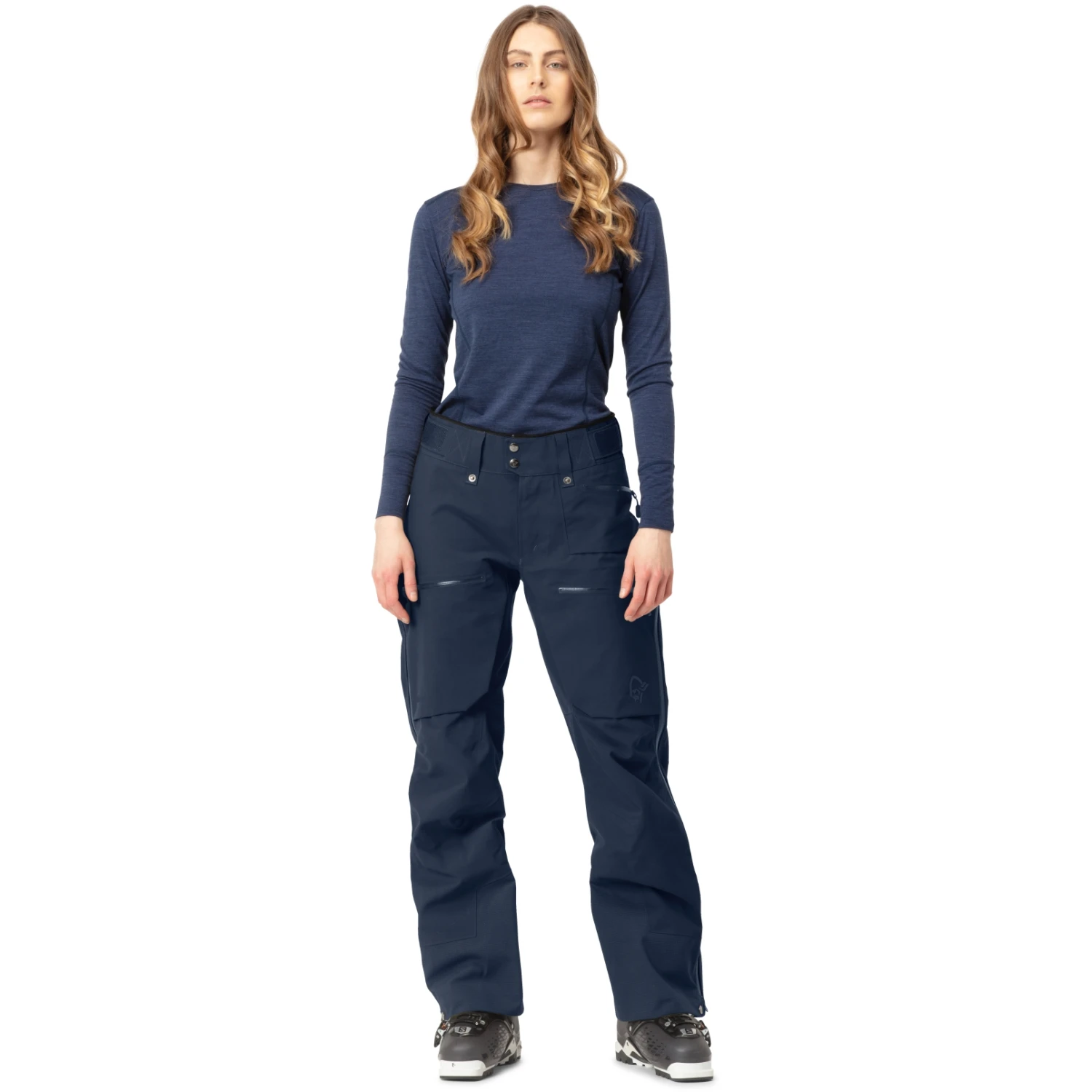 Norrona Lofoten Gore-Tex Pro Pants Women - Indigo Night 4 Norrona Lofoten Gore-Tex Pro Pants Women - Indigo Night - Image 4