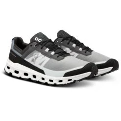 Outdoor Sports Store 43 On Running On Cloudvista Men Trailrunning Shoe - Black & White