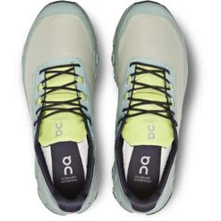 On Running On Cloudvista Waterproof Trailrunning Shoe - Chalk & Moss -Outdoor Sports Store on cloudvista waterproof trailrunning shoe chalk moss 4 1460418