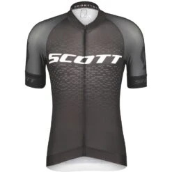 SCOTT RC Pro Short Sleeve Shirt - Black/white
