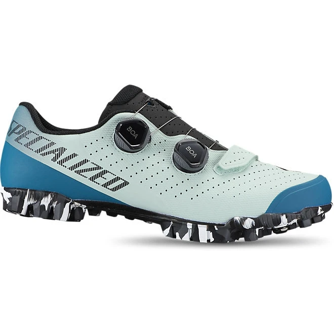 Specialized Recon 3.0 MTB Shoe - CA White Sage/Tropical Teal 2 Specialized Recon 3.0 MTB Shoe - CA White Sage/Tropical Teal - Image 2