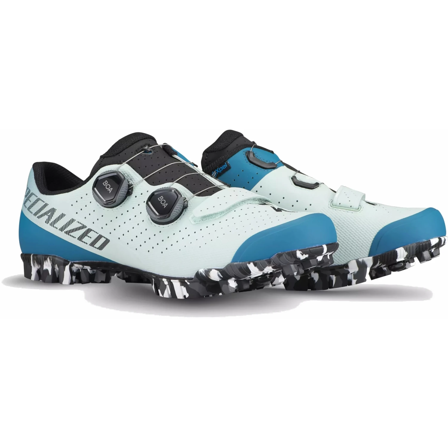Specialized Recon 3.0 MTB Shoe - CA White Sage/Tropical Teal 1 Specialized Recon 3.0 MTB Shoe - CA White Sage/Tropical Teal