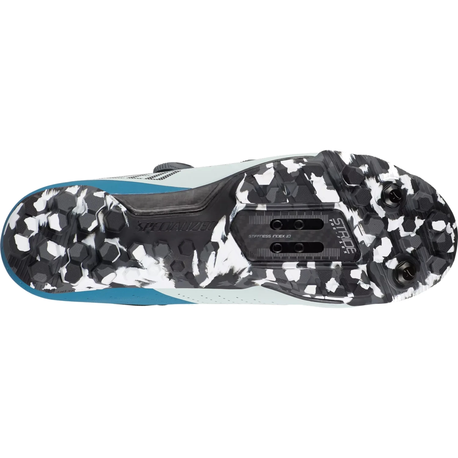 Specialized Recon 3.0 MTB Shoe - CA White Sage/Tropical Teal 5 Specialized Recon 3.0 MTB Shoe - CA White Sage/Tropical Teal - Image 5