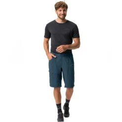 Vaude Men's Tamaro Shorts II - Dark Sea -Outdoor Sports Store vaude mens tamaro shorts ii dark sea 1 1384425